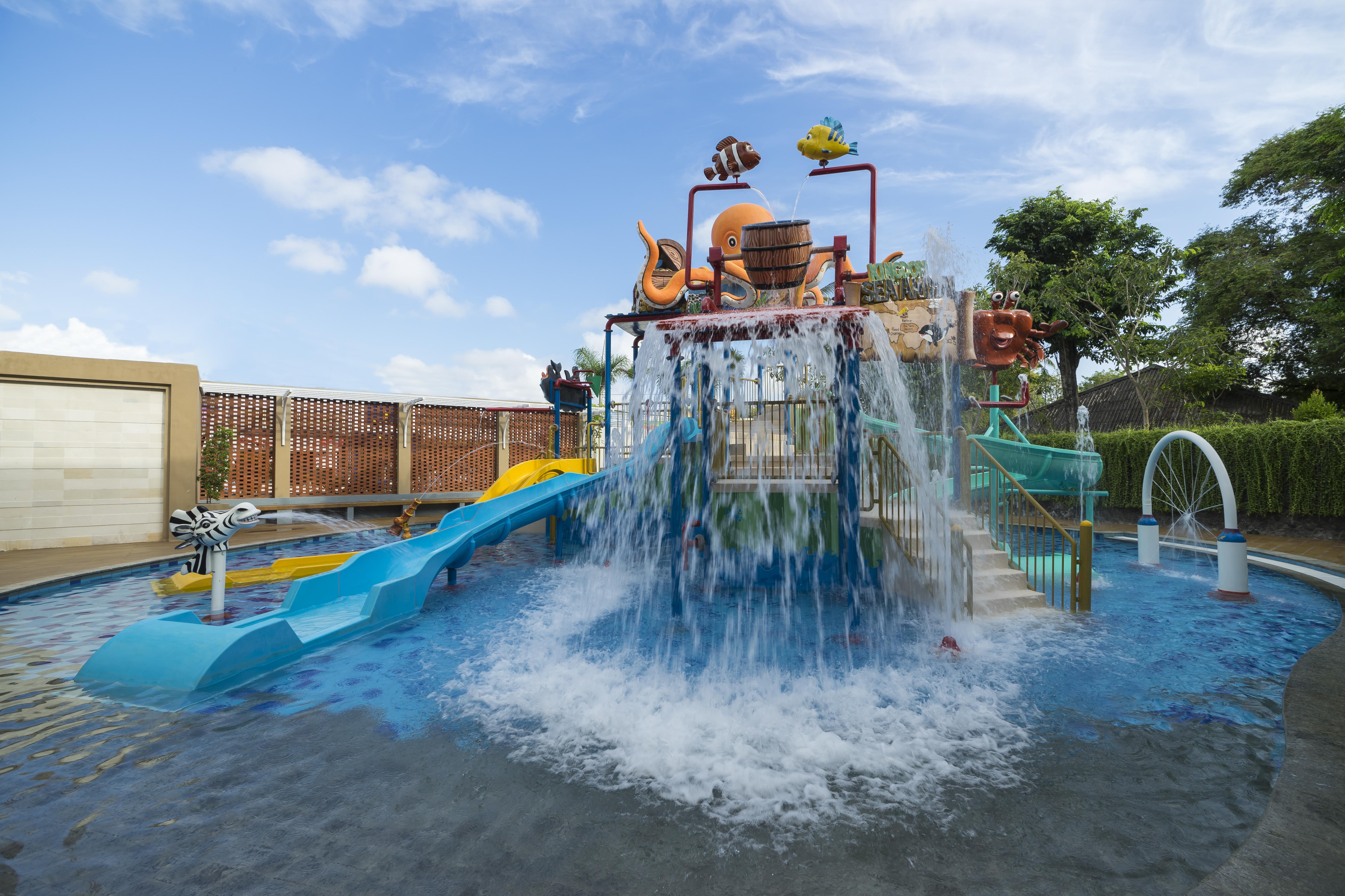 Grand Mirage Resort & Thalasso Bali Nusa Dua  Dış mekan fotoğraf Splash Island