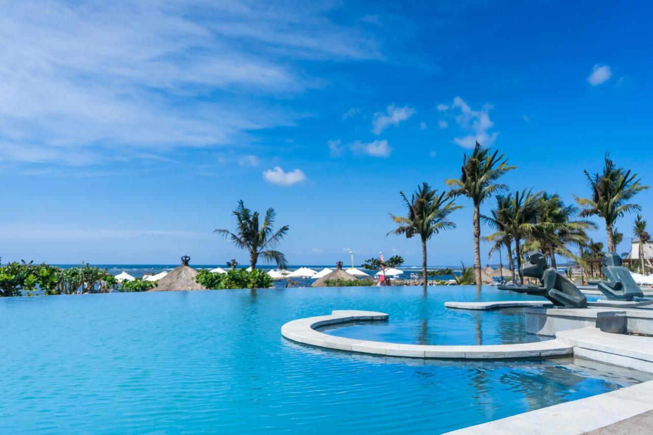 Grand Mirage Resort & Thalasso Bali Nusa Dua  Dış mekan fotoğraf Infinity pool at the InterContinental Chania, Crete, Greece